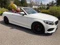 MERCEDES C-CLASS C 200 AMG LINE PREMIUM PLUS CABRIO AUTO 38000 MILES - 1815 - 2