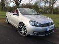 VOLKSWAGEN GOLF CONVERTIBLE 1.4 GT TSI DSG AUTO NAVIGATION 44000 MILES - 1626 - 4