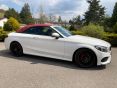 MERCEDES C-CLASS C 200 AMG LINE PREMIUM PLUS CABRIO AUTO 38000 MILES - 1815 - 7